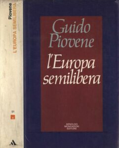 Book Cover: L'Europa semilibera